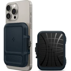 PORTFEL MAGASEF SPIGEN LOCK FIT UNIWERSALNY CARD HOLDER GRANATOWY
