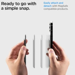 PORTFEL MAGSAFE SPIGEN VALENTINUS 3 KARTY CZARNY