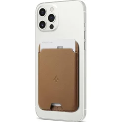 PORTFEL MAGSAFE SPIGEN VALENTINUS UNIWERSALNY CARD HOLDER BRĄZOWY