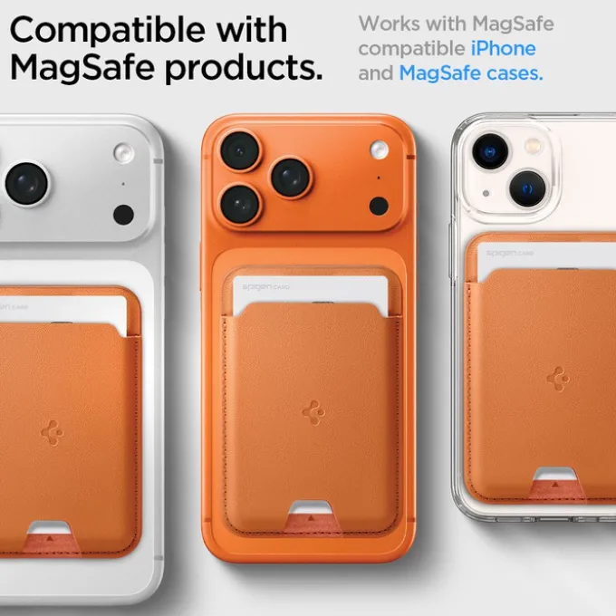 PORTFEL MASAFE SPIGEN VALENTINUS UNIWERSALNY METALLIC ORANGE