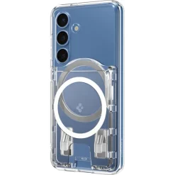 PORTFEL SPIGEN SAMSUNG GALAXY S25 SERIES ULTRA HYBRID WALLET MAGSAFE+ CRYSTAL CLEAR