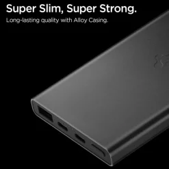 POWERBANK SPIGEN ESSENTAIL EA2210 POWER BANK 10000 MAH 22.5W BLACK