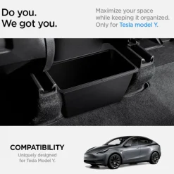 SCHOWEK SPIGEN TESLA MODEL Y REAR UNDER AIR OUTLET STORAGE BOX BLACK