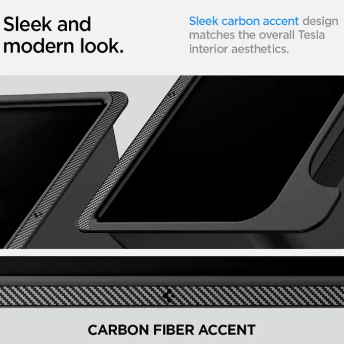 SCHOWEK SPIGEN TESLA MODEL Y REAR UNDER AIR OUTLET STORAGE BOX BLACK