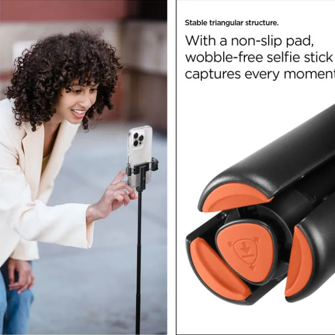 SELFIE STICK SPIGEN S541W BLUETOOTH TRIPOD BLACK