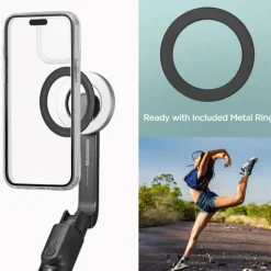 SELFIE STICK SPIGEN S580W MAGSAFE BLUETOOTH STATYW CZARNY