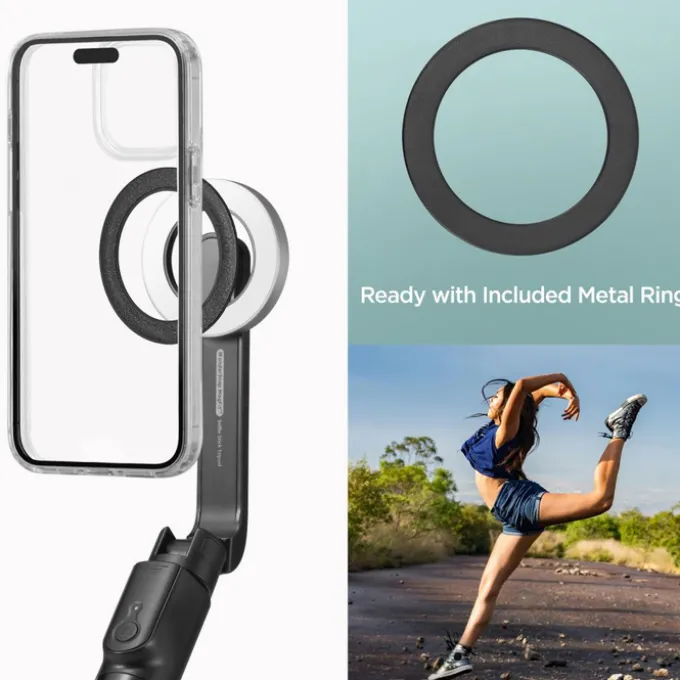 SELFIE STICK SPIGEN S580W MAGSAFE BLUETOOTH STATYW CZARNY
