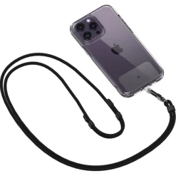 Smycz Spigen uniwersalna STRAP SET CROSSBODY & WRIST BLACK