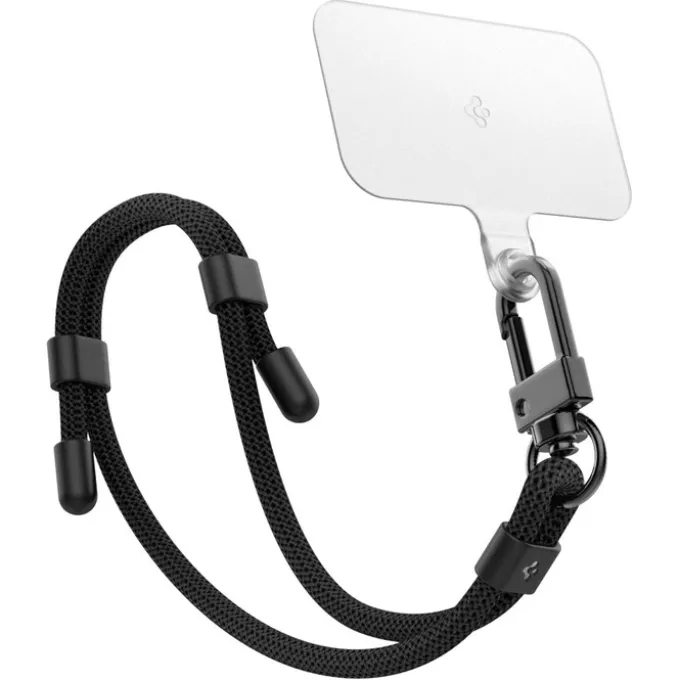 Smycz Spigen uniwersalna STRAP SET CROSSBODY & WRIST BLACK