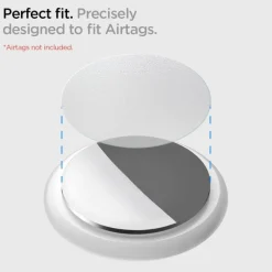 Spigen Airskin 4-Set Apple Airtag Folia Hydrożelowa Matte Clear