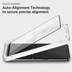 SPIGEN ALM GLASS FC GALAXY M53 5G Szkło hartowane BLACK