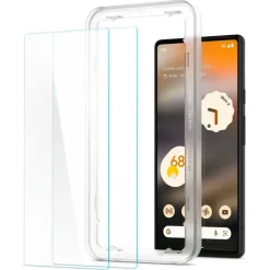 SPIGEN ALM GLAS.TR SLIM SZKŁO HARTOWANE 2-PACK GOOGLE PIXEL 6A