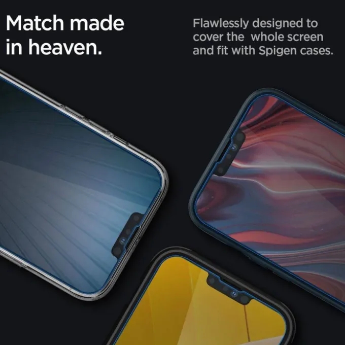 SPIGEN Apple iPhone 13 Pro Max GLAS.TR Slim Privacy Glass SZKŁO HARTOWANE