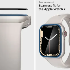 SPIGEN Apple Watch 7 (41 MM) Proflex ”Ez Fit” 2-Pack Szkło Hybrydowe