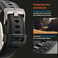 SPIGEN DURAPRO ARMOR PU APPLE WATCH 4 / 5 / 6 / 7 / 8 / 9 / SE / ULTRA 1 / 2 (42 / 44 / 45 / 49 MM) BLACK
