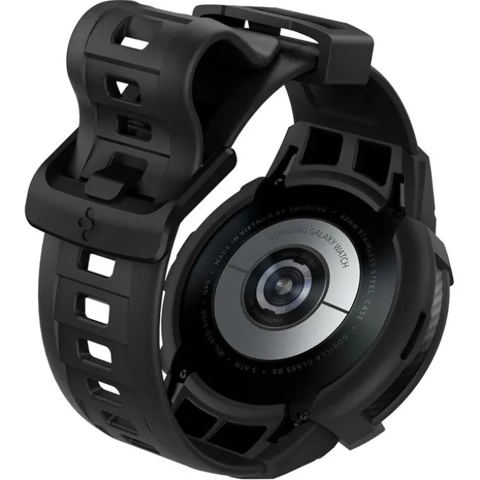SPIGEN Galaxy Watch 4 Classic 46 MM Rugged Armor ”pro” Matte Black Pasek