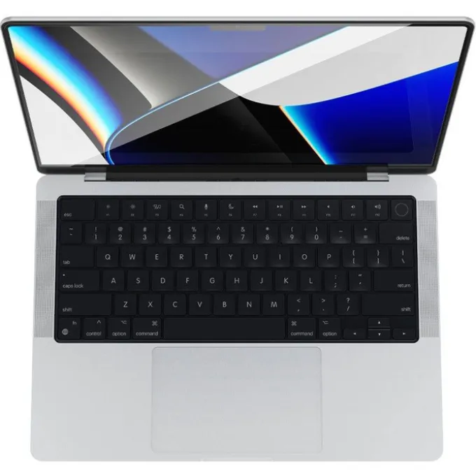 Spigen Glass Fc Macbook Pro 14 2021 Black Szkło hartowane