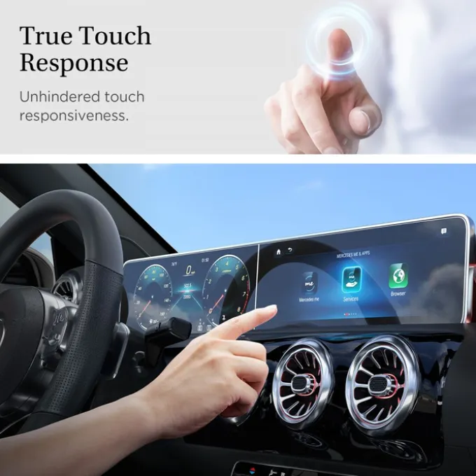 SPIGEN Glas.Tr ”ez Fit” Set Mercedes A-Class 2020 / 2021 Szkło Hartowane
