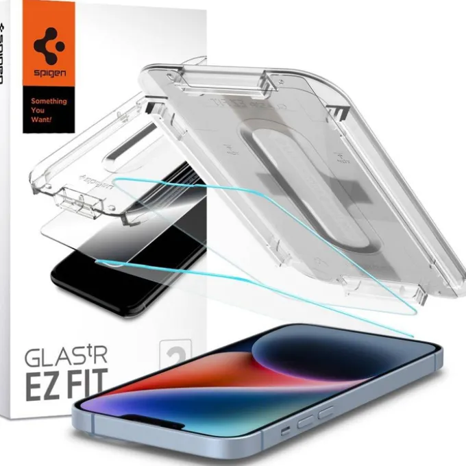 SPIGEN iPhone 14 Plus / 13 Pro Max GLAS.TR ”EZ FIT” 2-PACK SZKŁO HARTOWANE