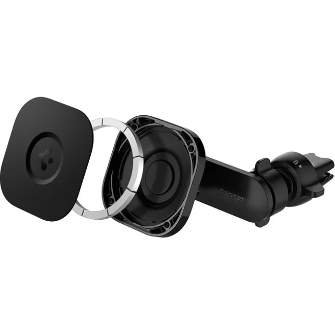 Spigen ITS12 Magnetic Uchwyt Do Kratki Magsafe Vent Car Mount Black