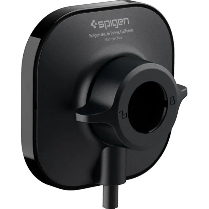 Spigen Its12 W Onetap Magnetic Magsafe Vent Car Charger 7.5 W Uchwyt Do Kratki Black