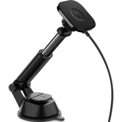 Spigen Its35 W Onetap Magnetic Magsafe Uchwyt Na Deskę Dashboard Charger 7.5 W Black