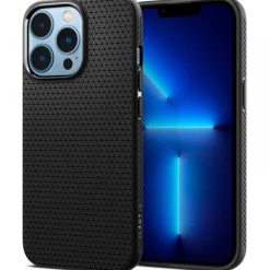 Spigen Liquid Air iPhone 13 Pro Max Etui Matte Black Case