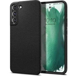 SPIGEN Liquid Air S22 PLUS ETUI MATTE Czarny Case