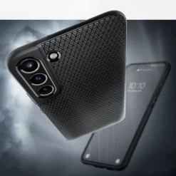 SPIGEN Liquid Air S22 PLUS ETUI MATTE Czarny Case