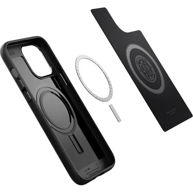 Spigen Mag Armor Magsafe iPhone 13 Pro Max Etui Matte Black Case