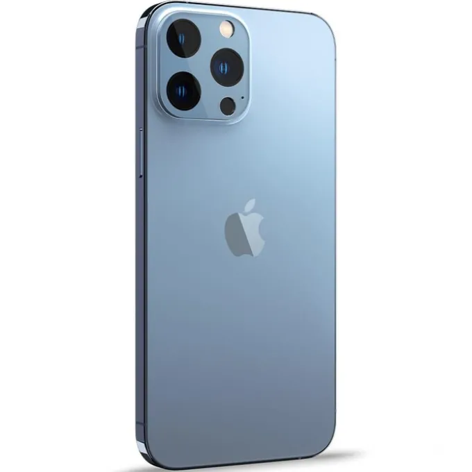 SPIGEN Optik.Tr Camera Protector 2-Pack Apple iPhone 13 Pro / 13 Pro Max Sierra Blue OSŁONA APARATU