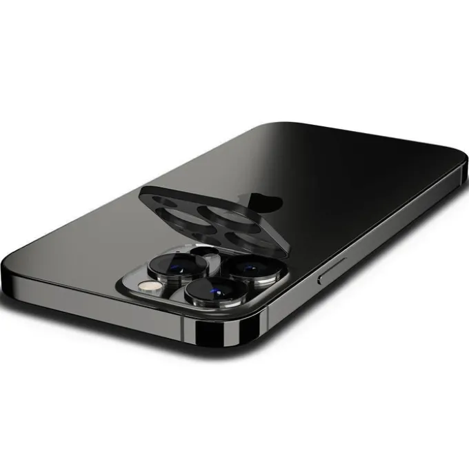 SPIGEN OPTIK.TR CAMERA PROTECTOR 2-PACK IPHONE 13 PRO / 13 PRO MAX GRAPHITE OSŁONA APARATU