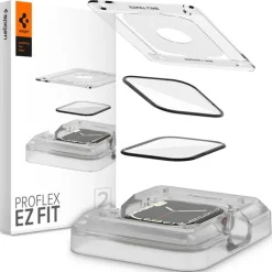 SPIGEN PROFLEX ”EZ FIT” 2-PACK APPLE WATCH 7 8 (45 MM) Szkło Hybrydowe