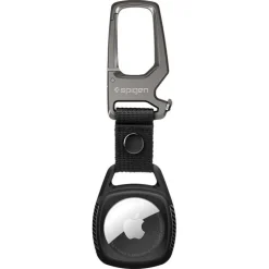 SPIGEN Rugged Armor Apple Airtag Etui Matte Black Case