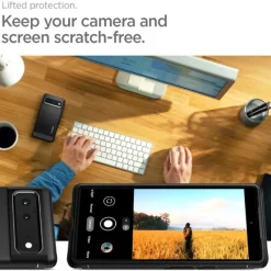 SPIGEN Rugged Armor Google Pixel 6 ETUI Matte Czarny Case