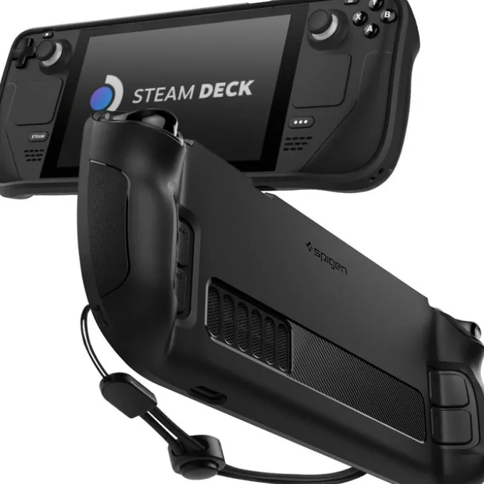 SPIGEN RUGGED ARMOR STEAM DECK MATTE BLACK