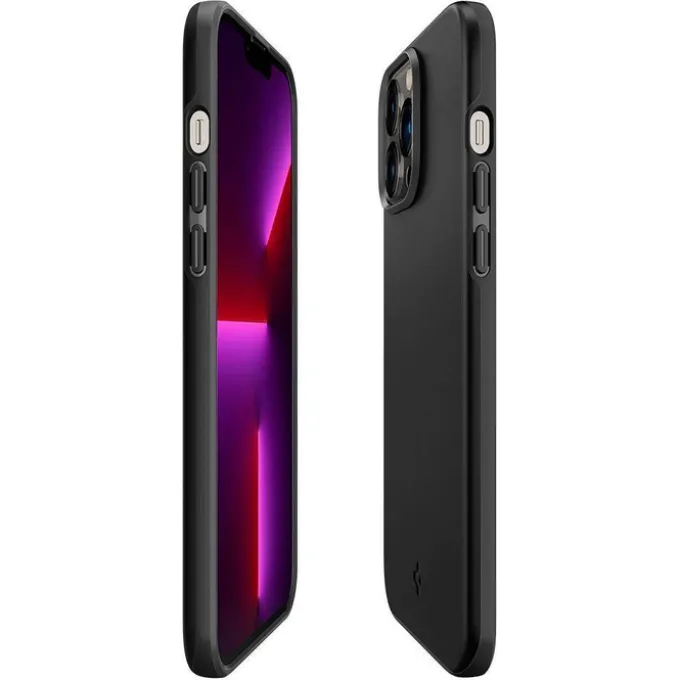 Spigen Thin Fit iPhone 13 Pro Max Etui Black Case