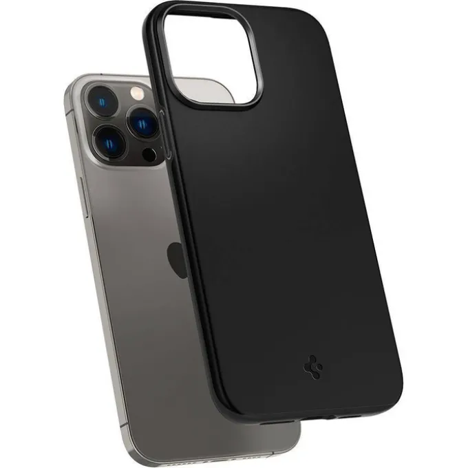 Spigen Thin Fit iPhone 13 Pro Max Etui Black Case