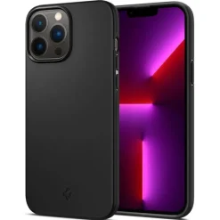 Spigen Thin Fit iPhone 13 Pro Max Etui Black Case