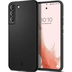 SPIGEN Thin Fit S22 ETUI Czarne Case