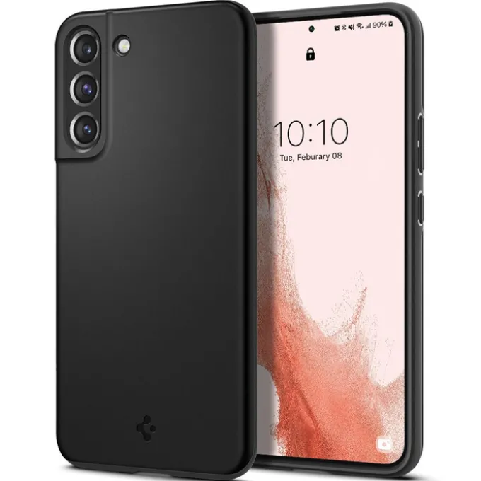 SPIGEN Thin Fit S22 ETUI Czarne Case