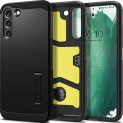 Spigen Tough Armor S22 PLUS ETUI Czarne Case