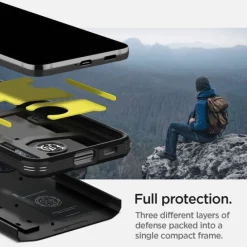Spigen Tough Armor S22 PLUS ETUI Czarne Case