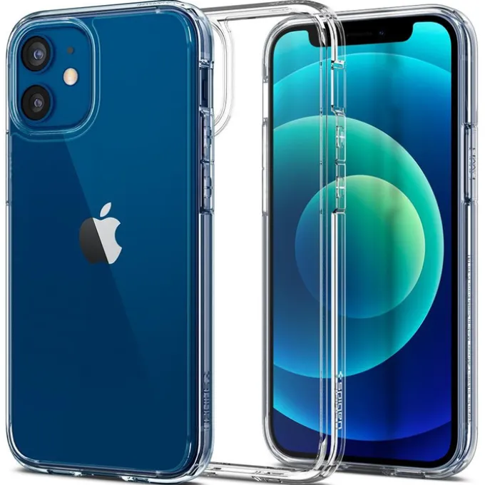 SPIGEN Ultra Hybrid iPhone 12 Mini Etui Clear przezroczyste Case