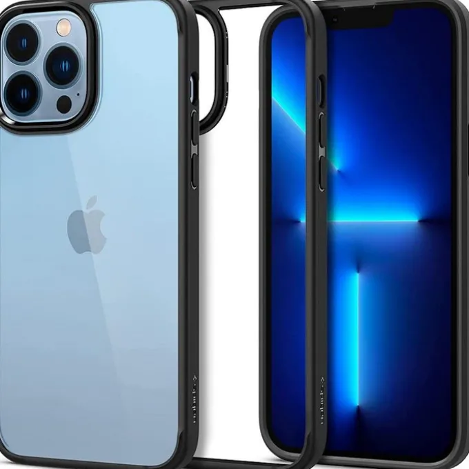 Spigen Ultra Hybrid iPhone 13 Pro Etui Matte Black Case