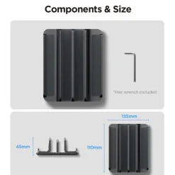 STOJAK NA LAPTOPY SPIGEN LD208S4 PIONOWY SPACE GREY