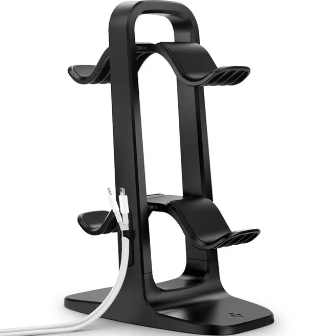 STOJAK SPIGEN UNIVERSAL GAME CONTROLLER & HEADSET STAND BLACK