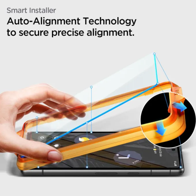 Szkło Hartowane Spigen Alm Glas.tr 2-pack Google Pixel 7A Clear
