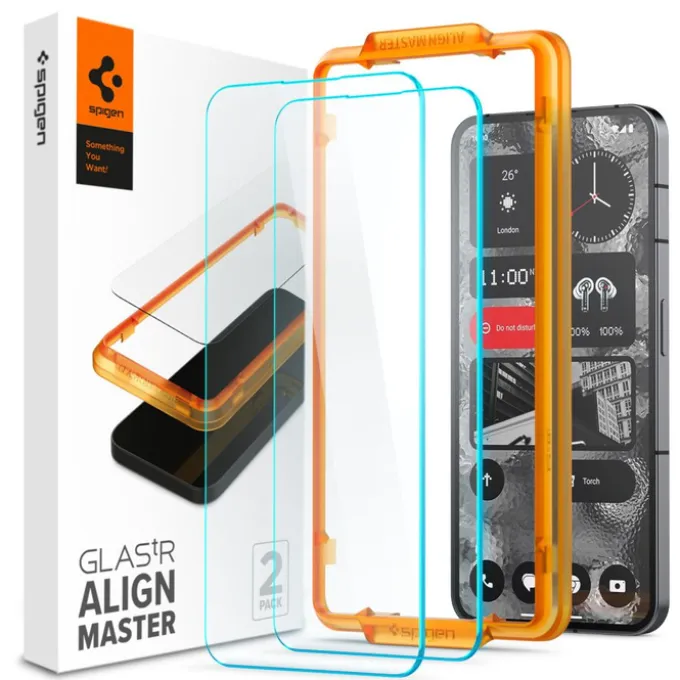 Szkło Hartowane Spigen Alm Glas.tr 2-pack Nothing Phone 2 Clear