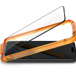 Szkło Hartowane Spigen Alm Glass Fc 2-pack iPhone 15 Pro Max Black